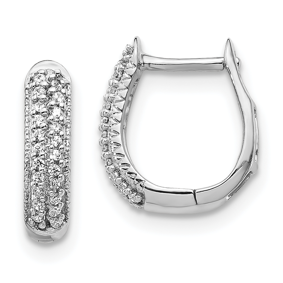 Goldia Sterling Silver Square Hoop Earrings Goldia Sterling Silver Square Hoop Earrings